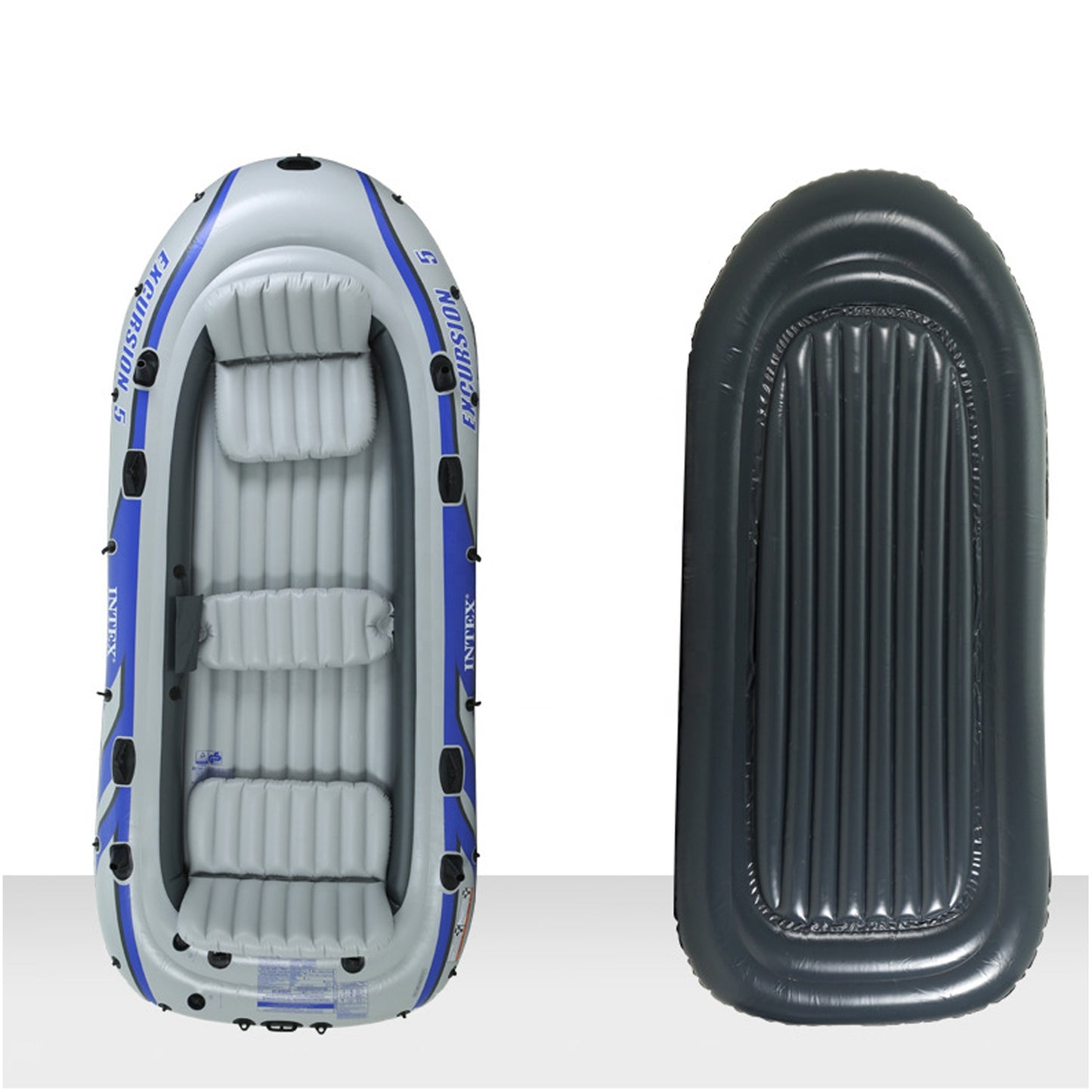 Inflatable Fishing Boat Excursion 5 with Aluminum Oars