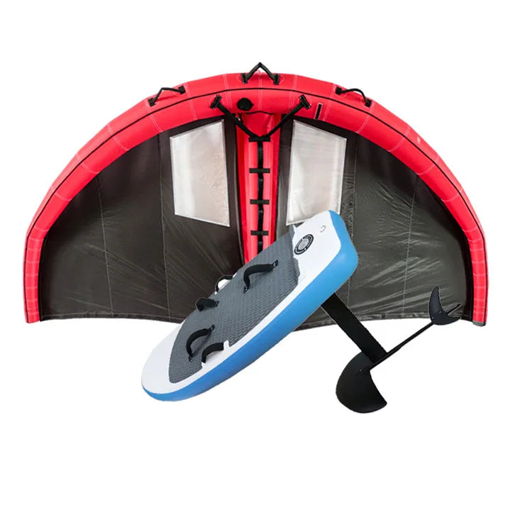 Inflatable Hydrofoil Surfing Kite Carbon Surfboard