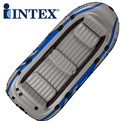 Inflatable Fishing Boat Excursion 5 with Aluminum Oars