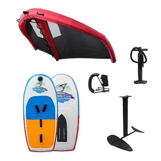 Inflatable Hydrofoil Surfing Kite Carbon Surfboard